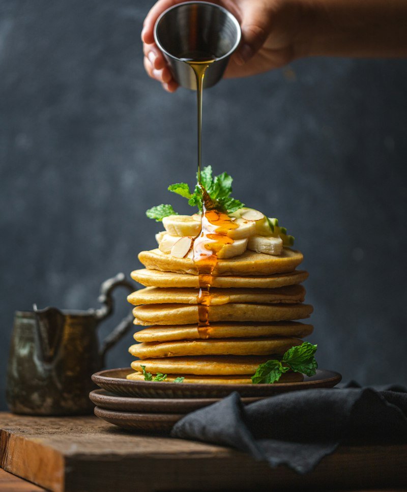 Fluffy American Pancakes